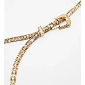 Zara | Accessories | Zara Thin Jewel Belt | Poshmark display picture 3
